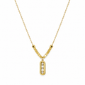 Crystal Bar Necklace