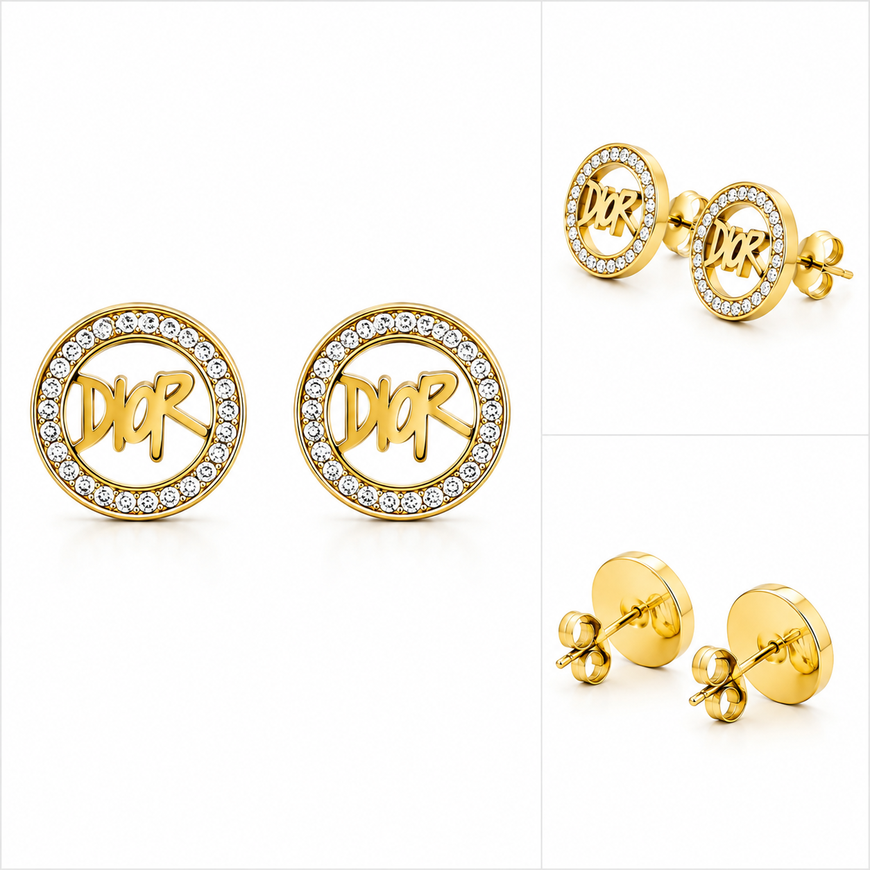 Dior ear studs