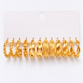 Hoops earings stack