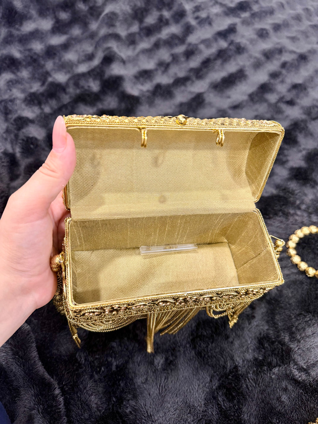 Royal Heritage Gold Clutch
