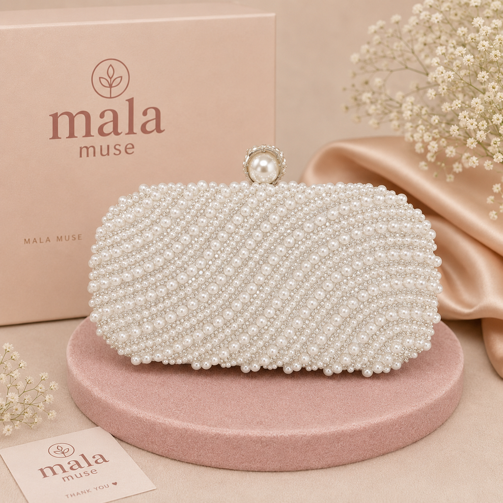 Pearl Cascade Clutch