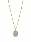 ROSE GOLD PENDANT & BALL CHAIN