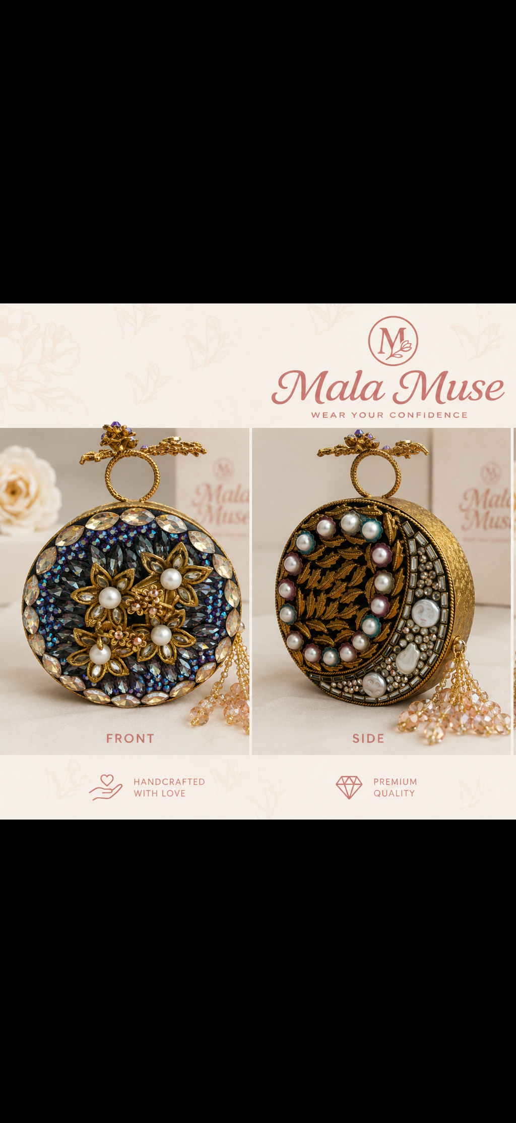 Turkish Royal Blossom Clutch