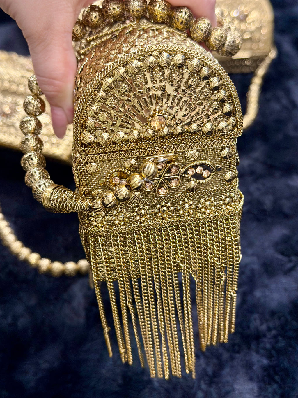Royal Heritage Gold Clutch
