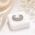 Crystal Zircon Luxe Ear Cuff