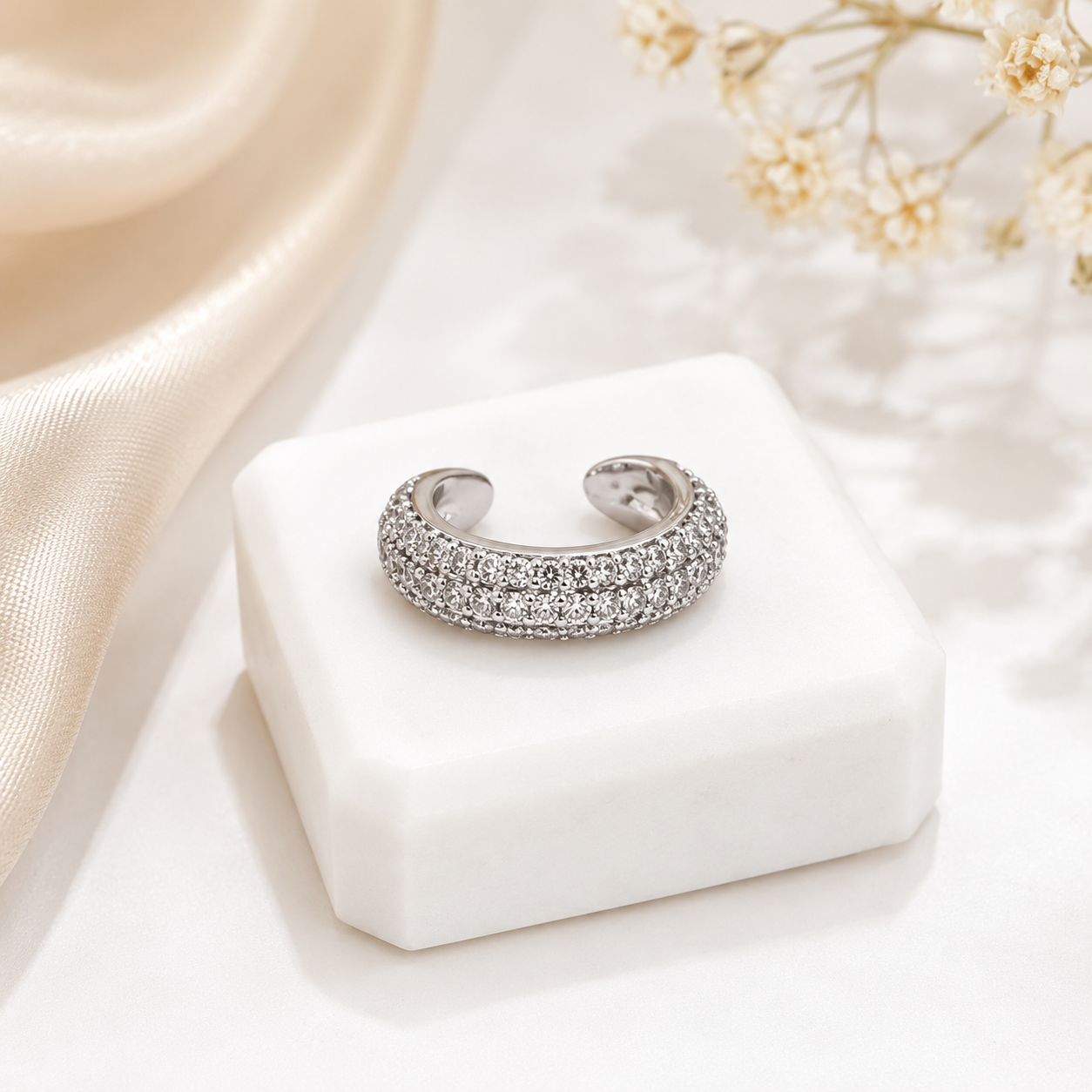 Crystal Zircon Luxe Ear Cuff
