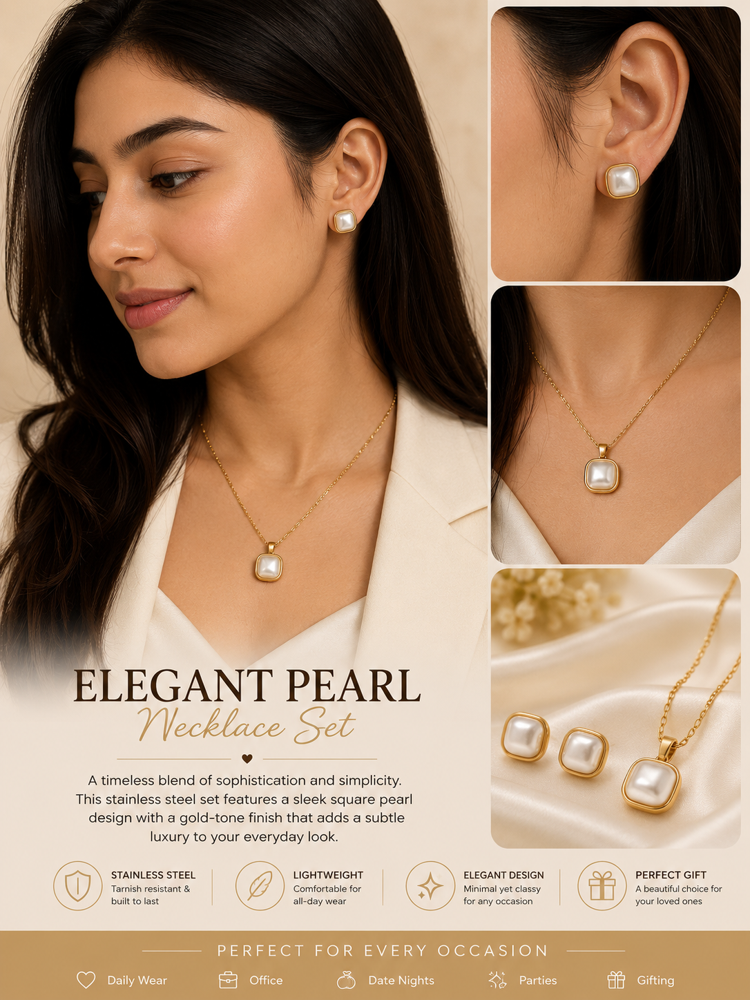 Pearl glow set