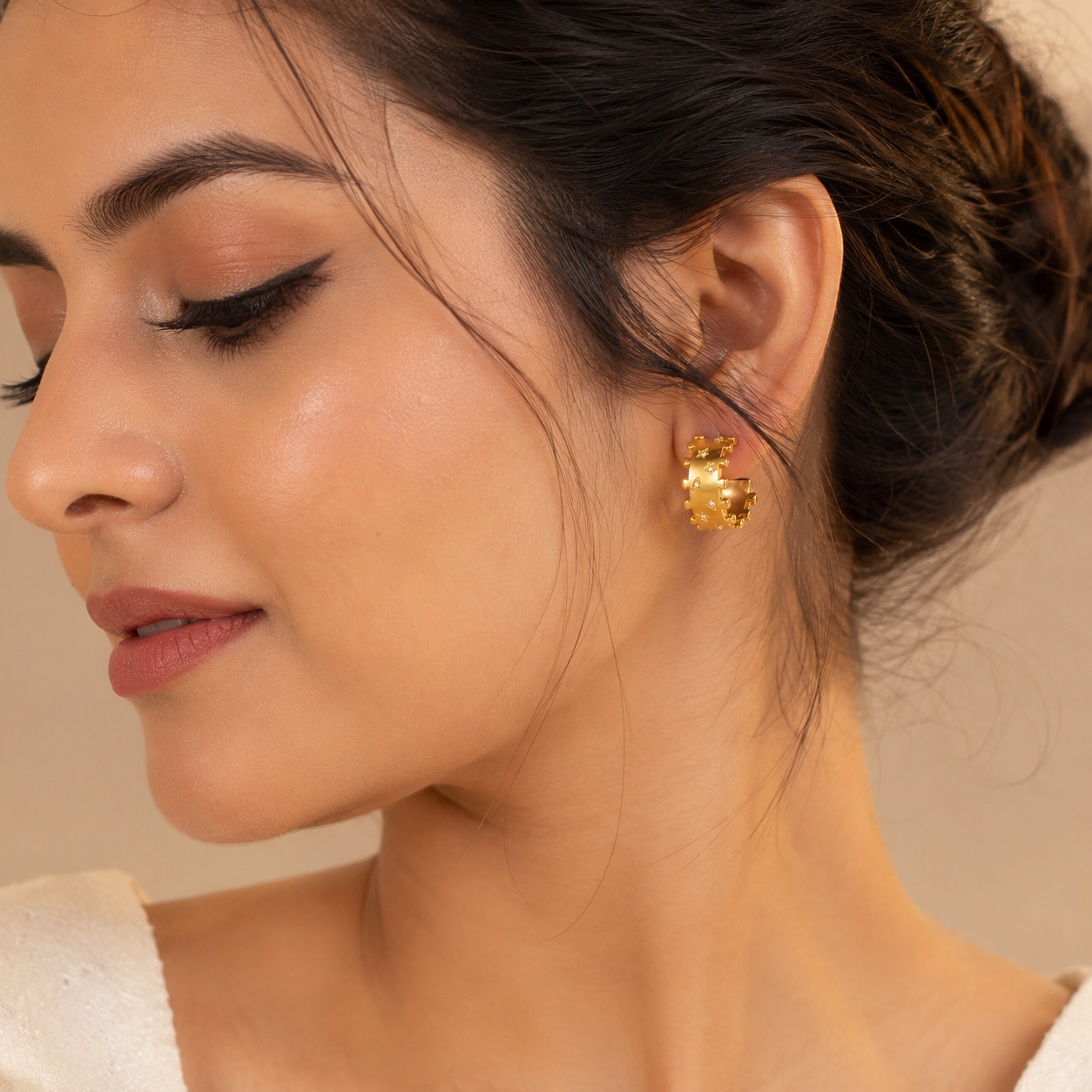 Celestial Crown Hoops