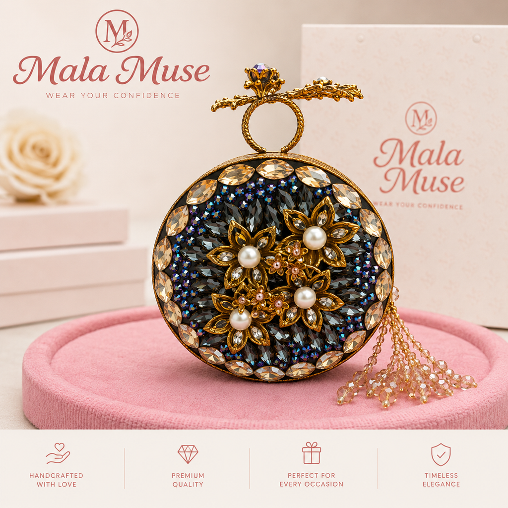 Turkish Royal Blossom Clutch
