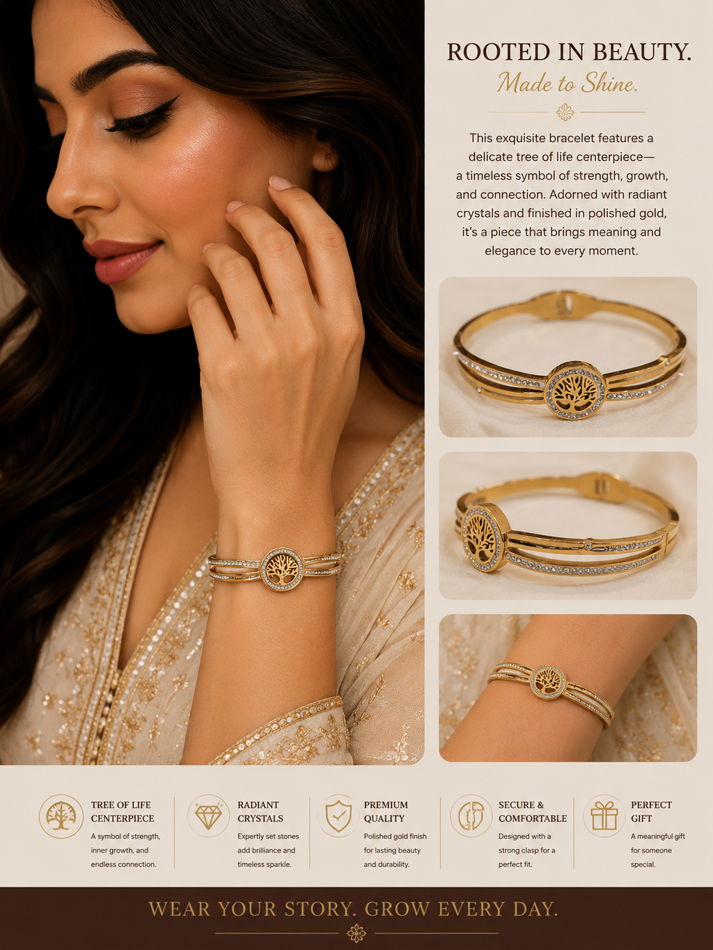 Eternal Tree Bangle