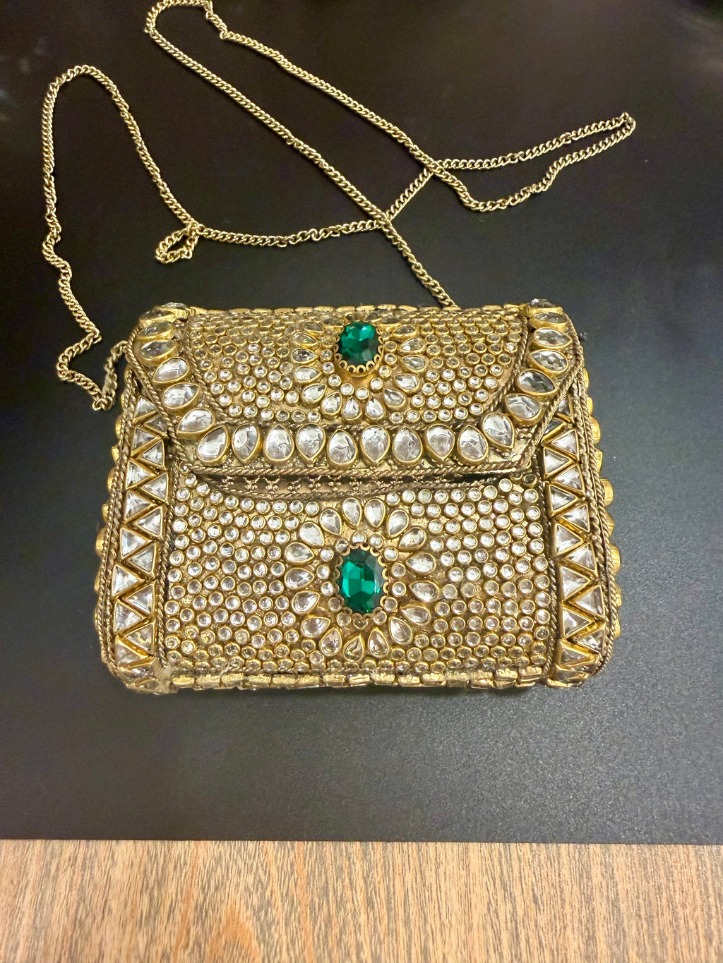 Emerald Royale Clutch