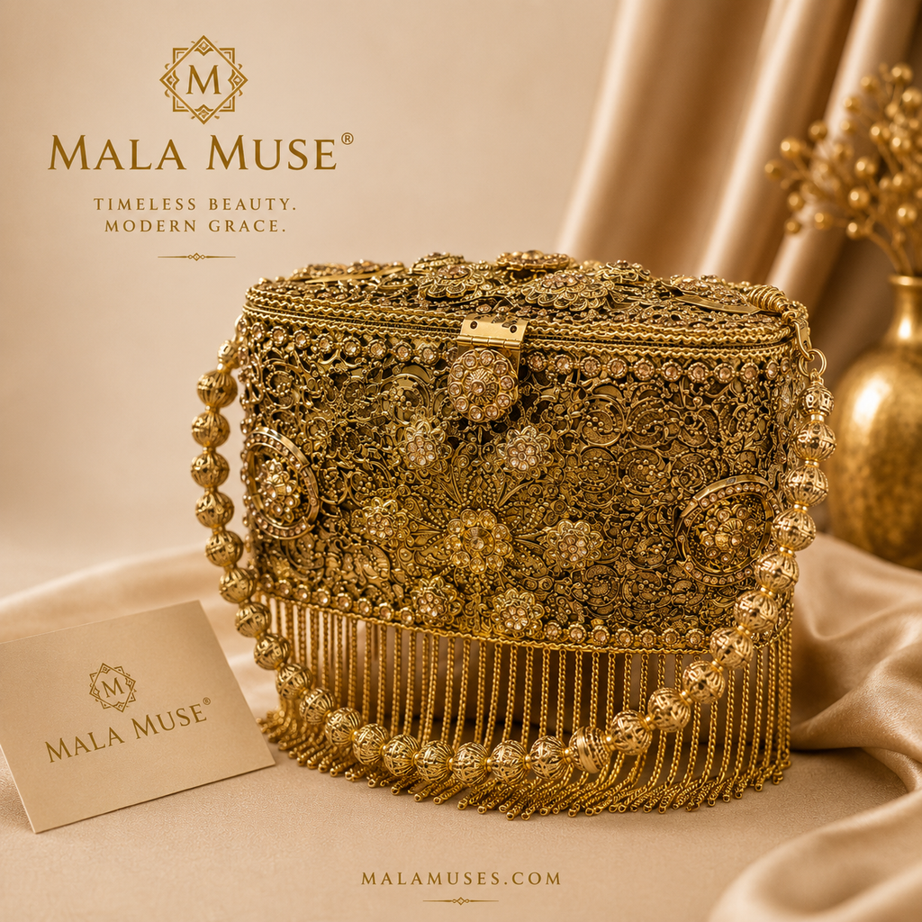 Royal Filigree Handcrafted Clutch