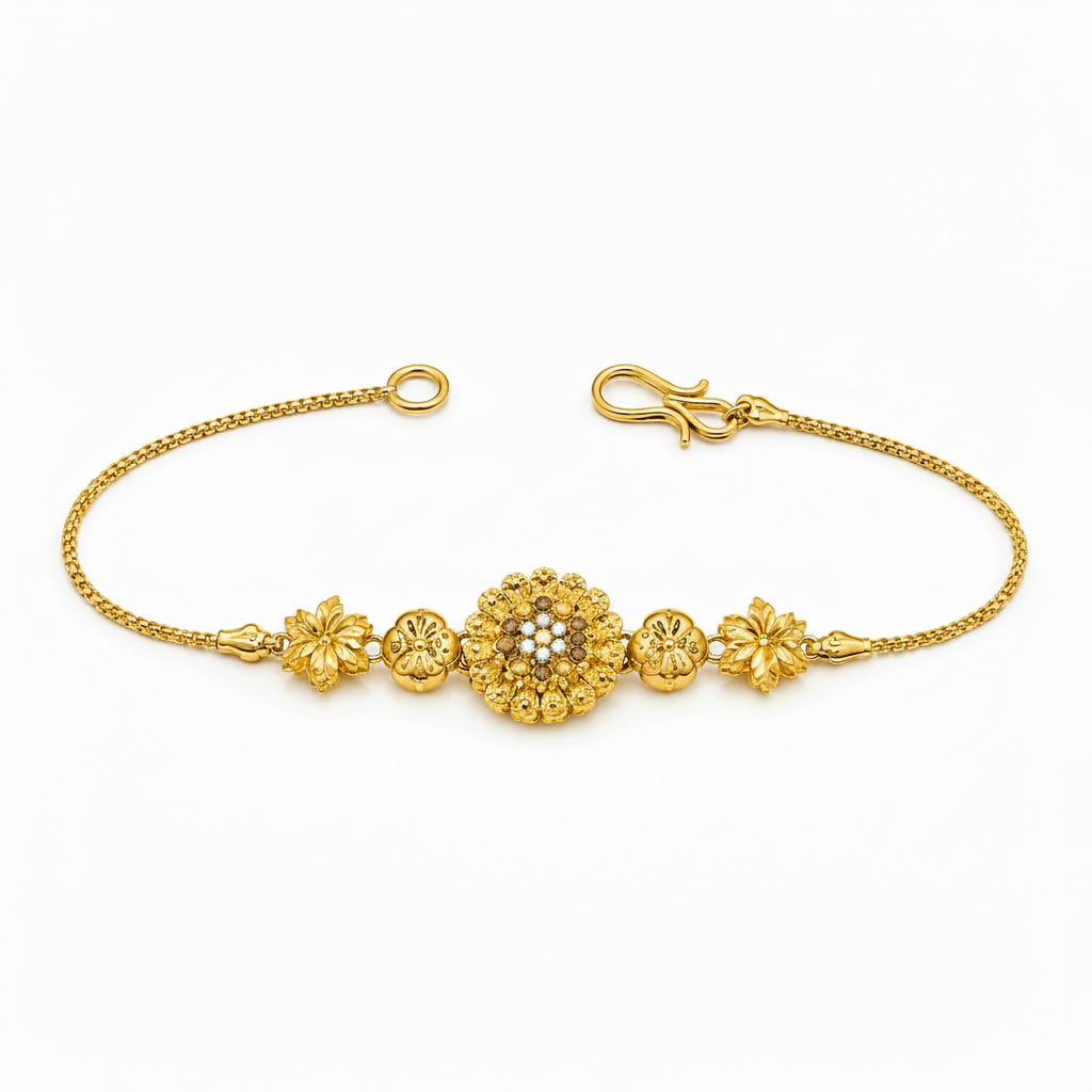 Graceful (feel like gold) 18k gold plated bracelet