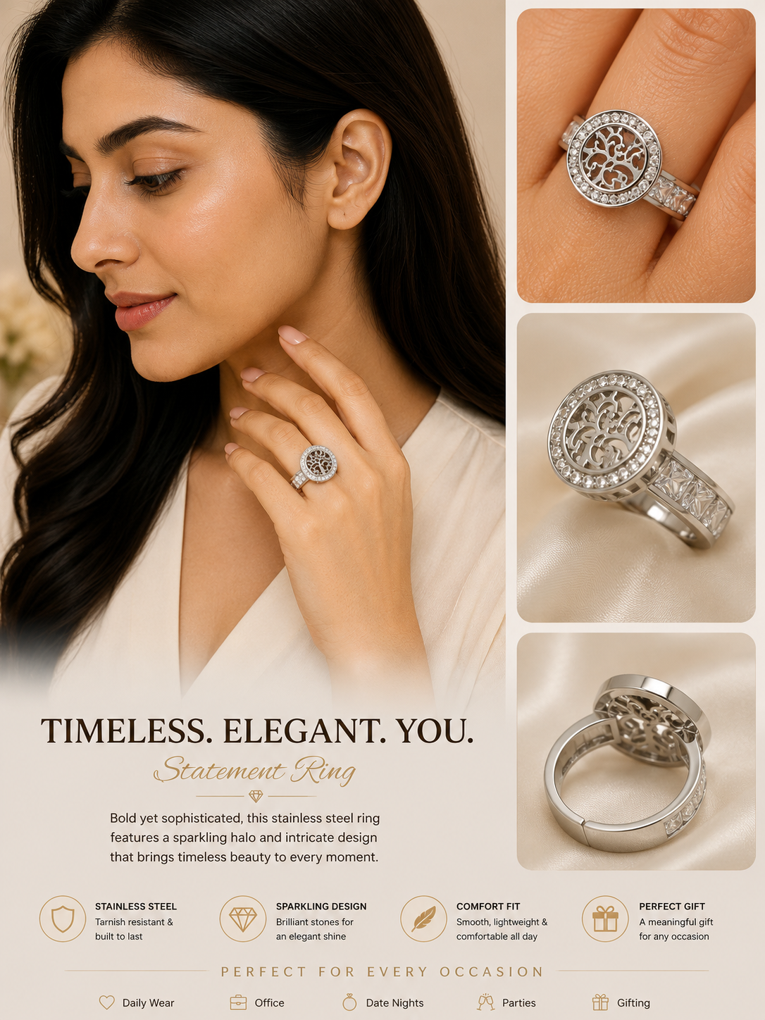 ETERNAL TREE OF LIFE RING