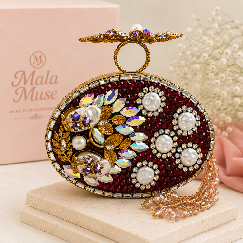 Ruby Royale Turkish Clutch