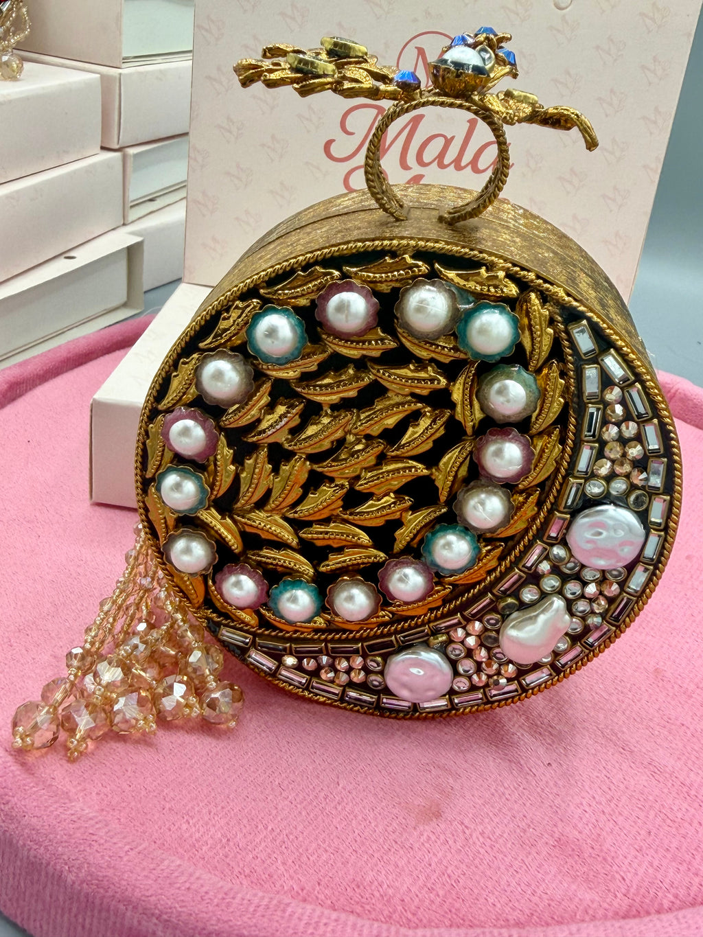 Turkish Royal Blossom Clutch