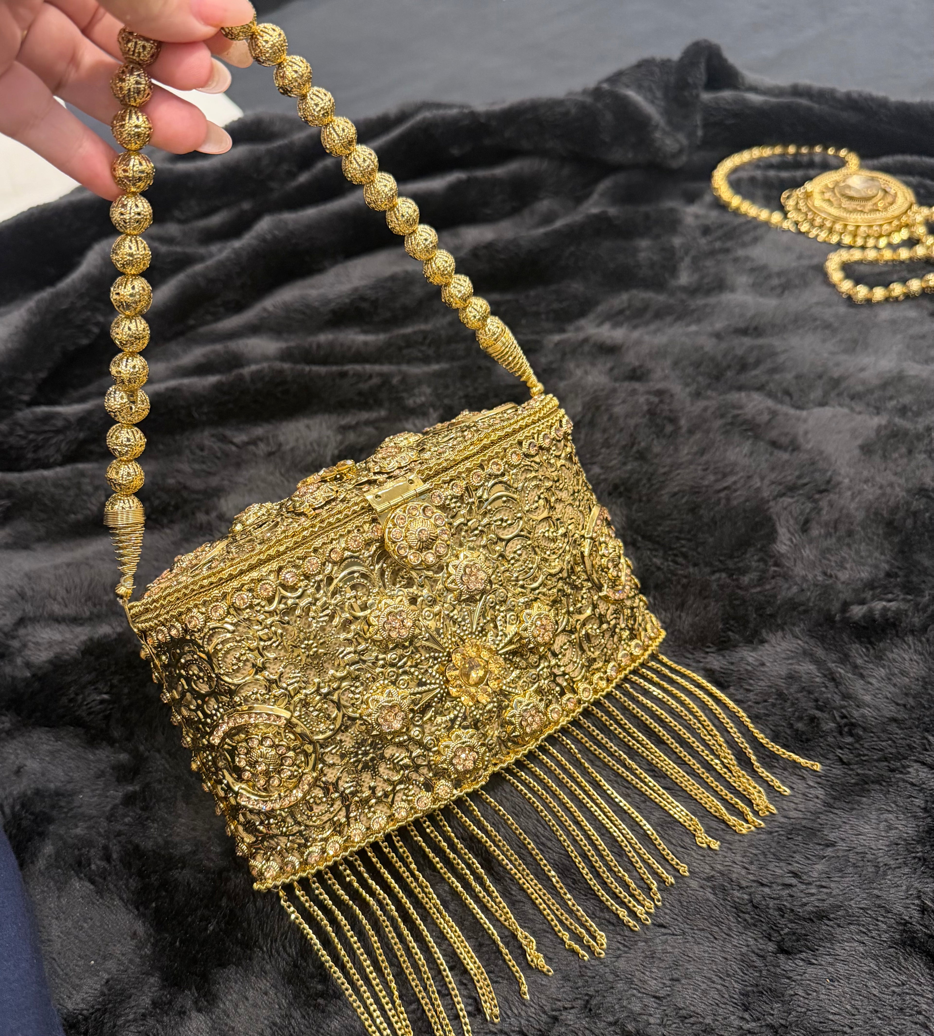 Royal Filigree Handcrafted Clutch