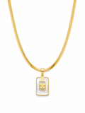 Clover Pearl Pendant Necklace