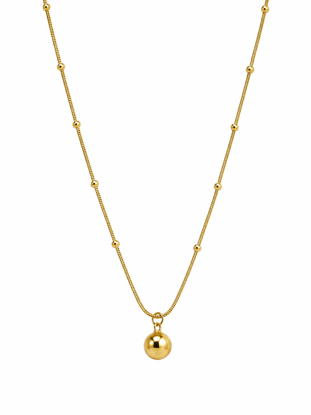 Ball Drop pendant & Ball Chain