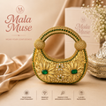 Emerald Royale Crystal Clutch
