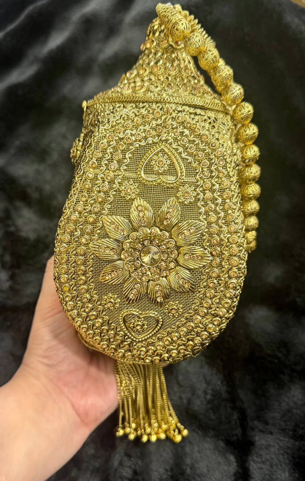 Royal Filigree Potli Clutch
