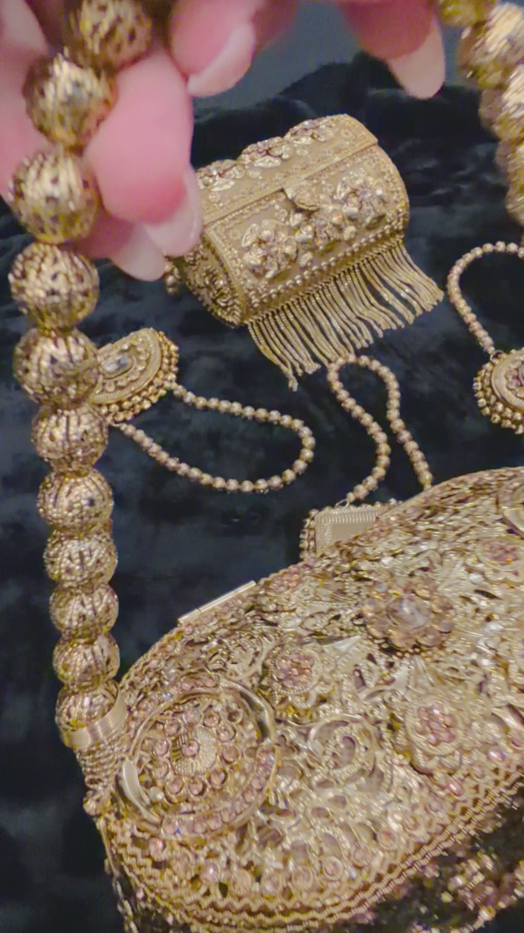 Royal Filigree Handcrafted Clutch