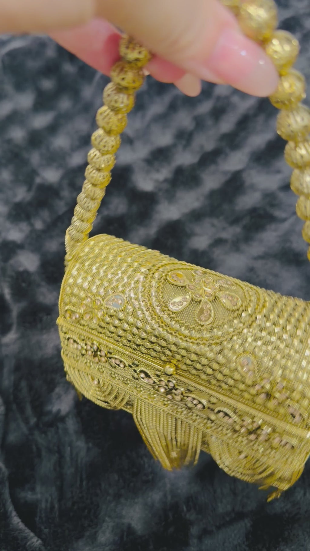 Royal Heritage Gold Clutch