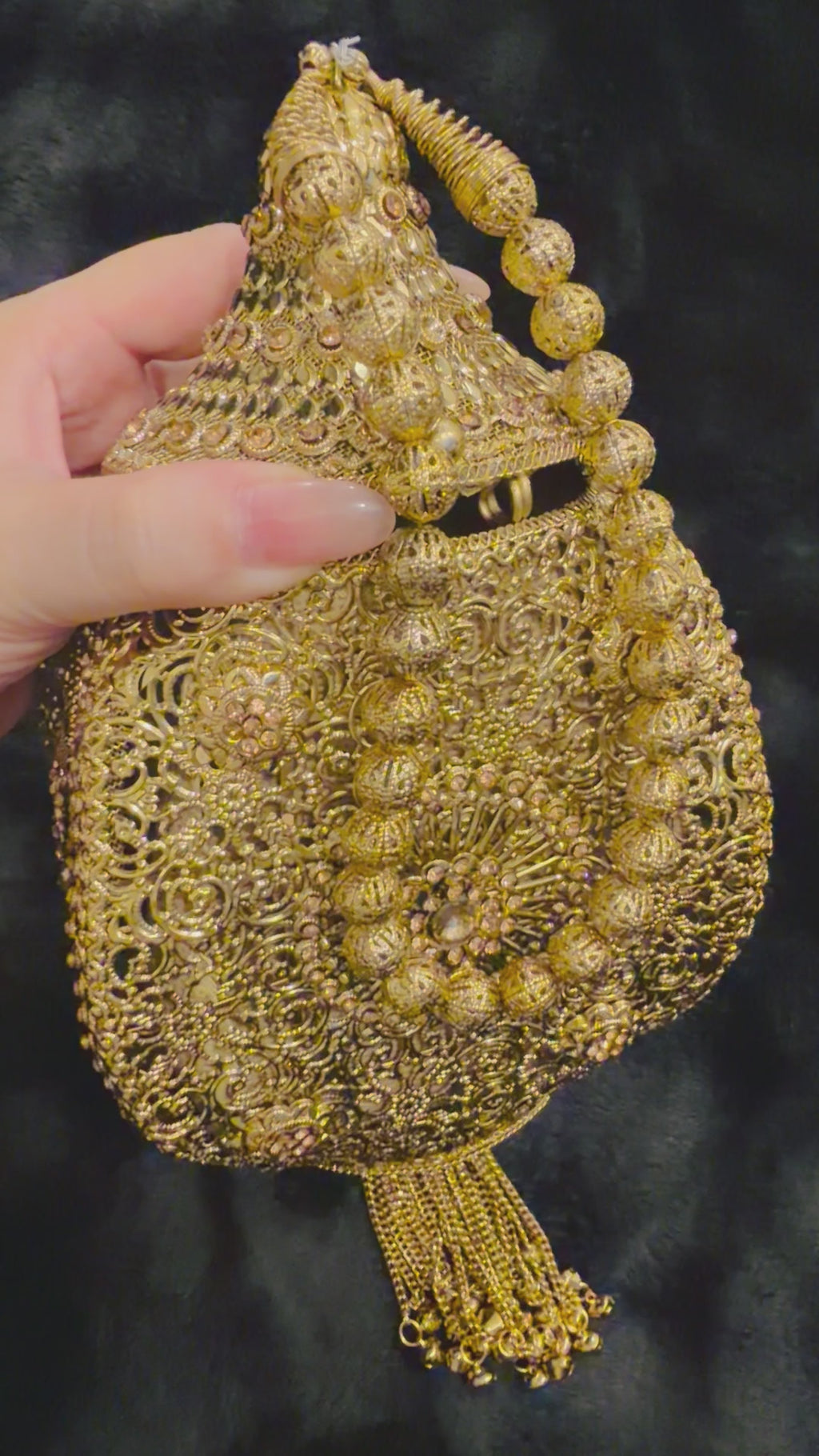 Royal Filigree Potli Clutch