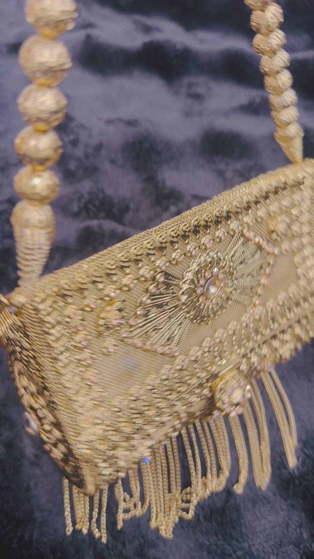 Regal Fringe Heritage Clutch