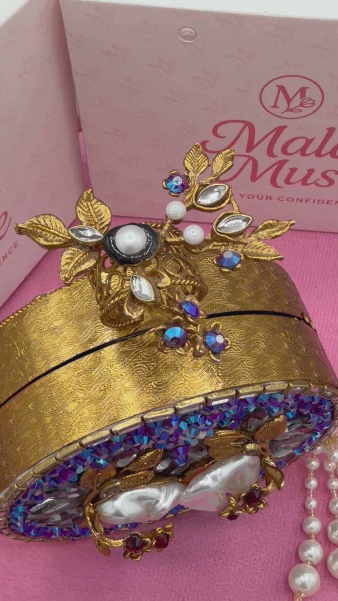 Ottoman turkish clutch